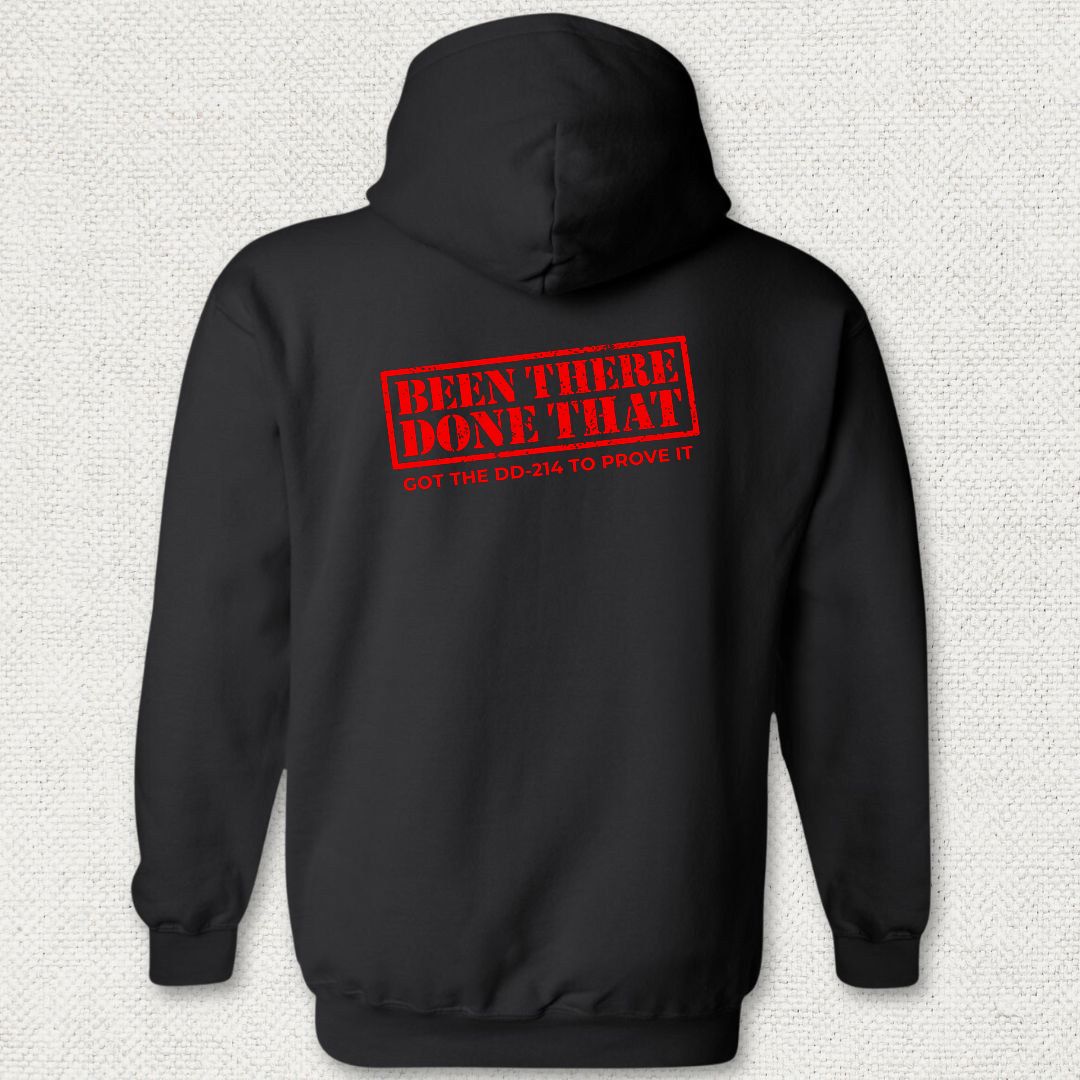 BTDT - Got The DD-214 Hoodie - Black