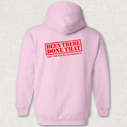 BTDT - Got The DD-214 Hoodie - Pink