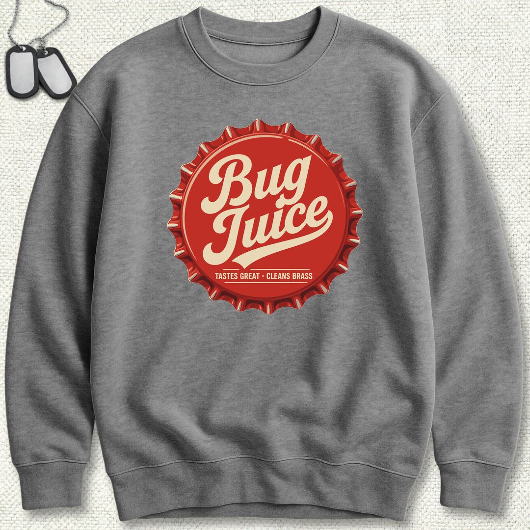 Bug Juice Bottle Cap Sweatshirt - Graphite Heather