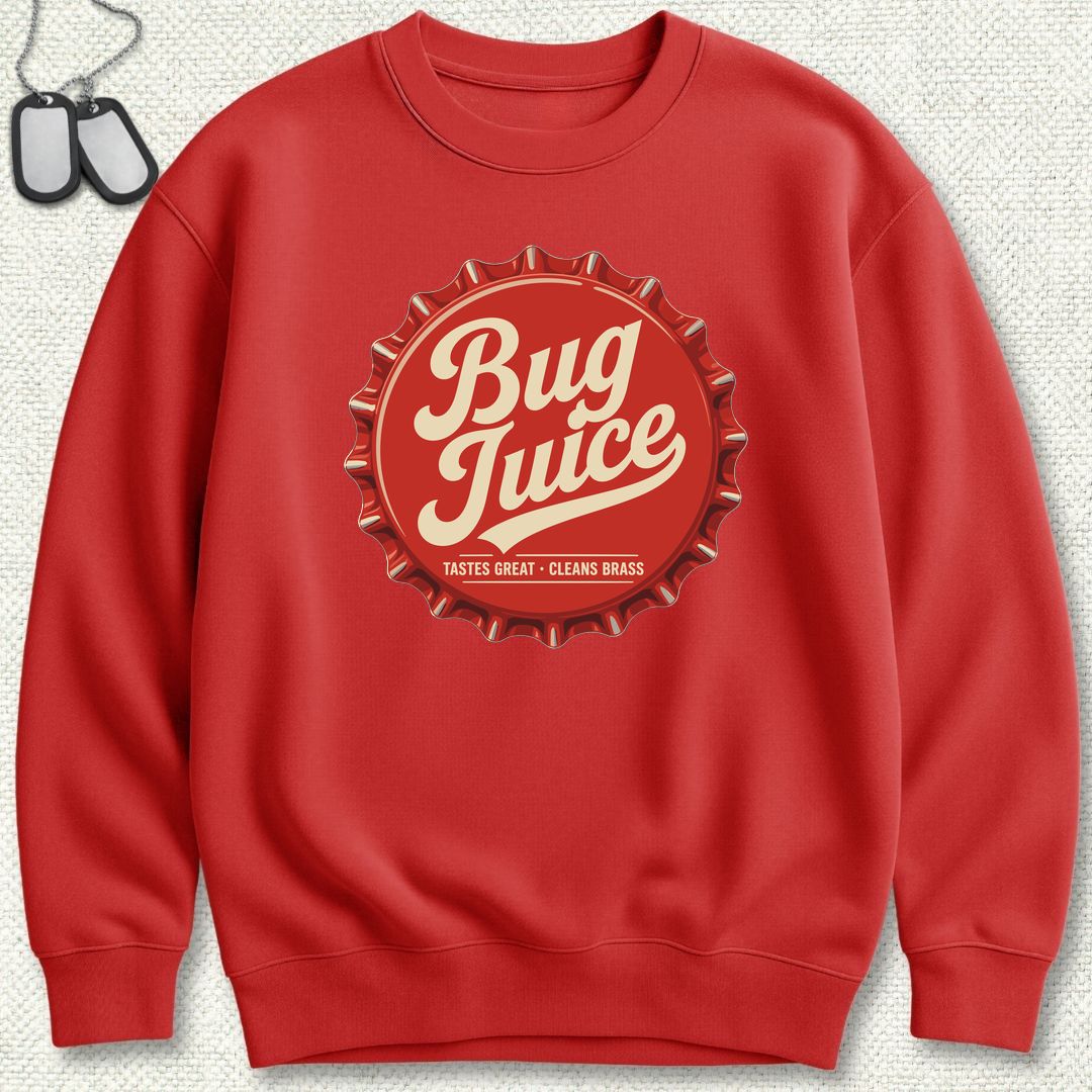 Bug Juice Bottle Cap Sweatshirt - Red