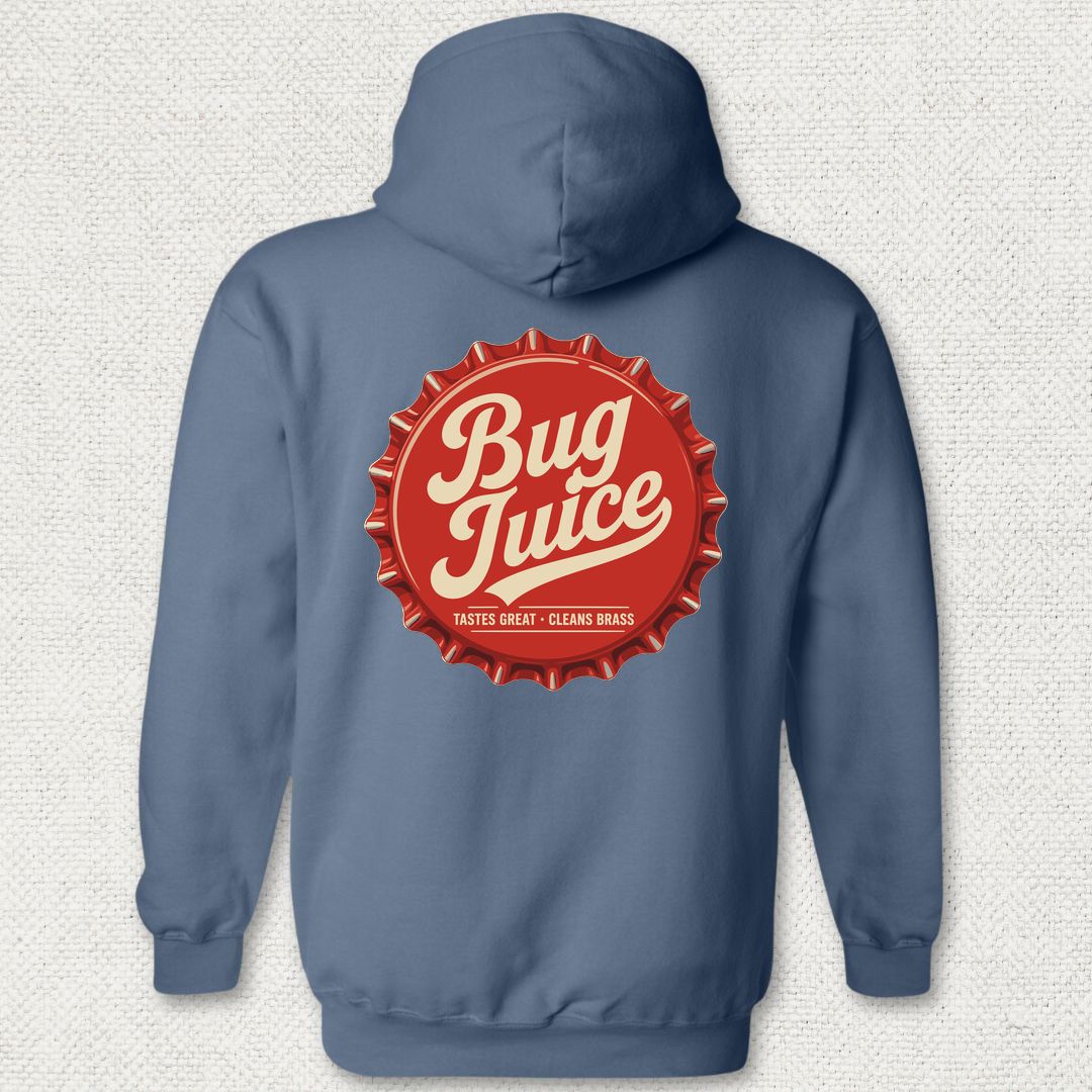 Bug Juice Bottle Cap Hoodie - Heather Navy