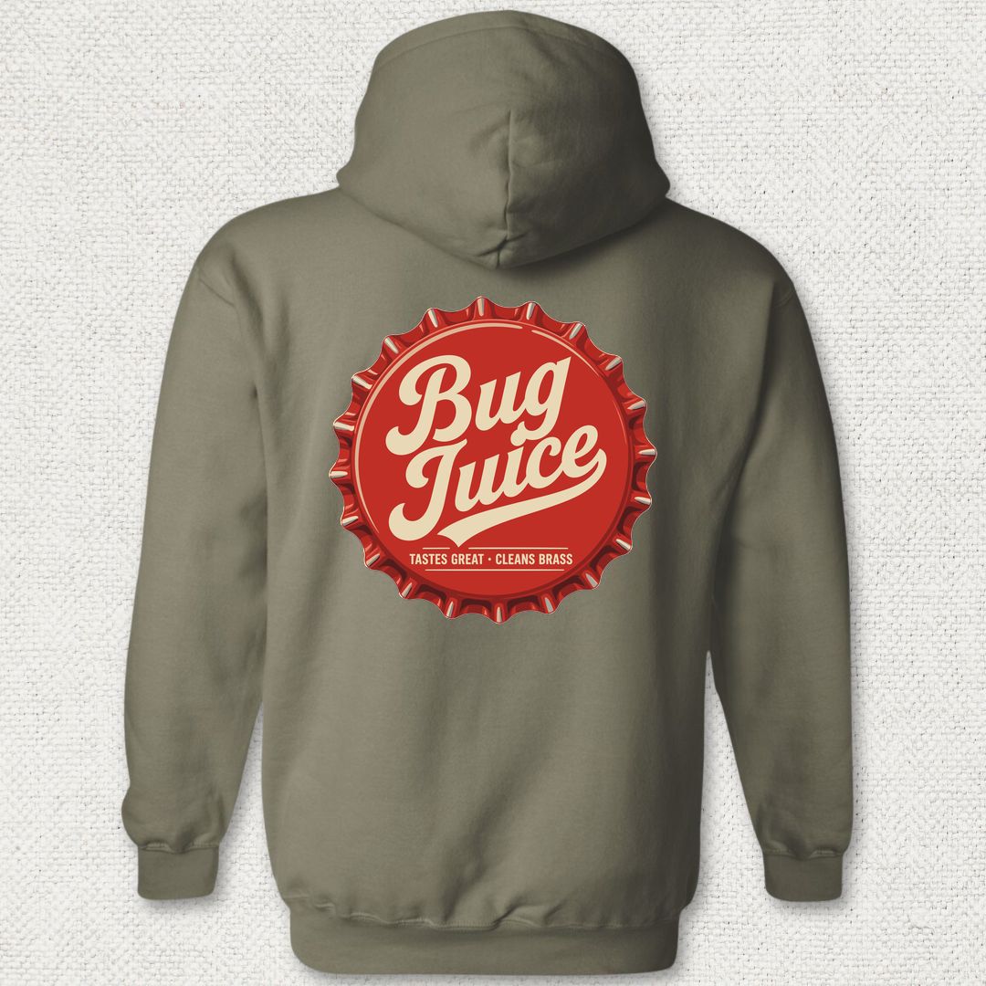 Bug Juice Bottle Cap Hoodie - Military Green