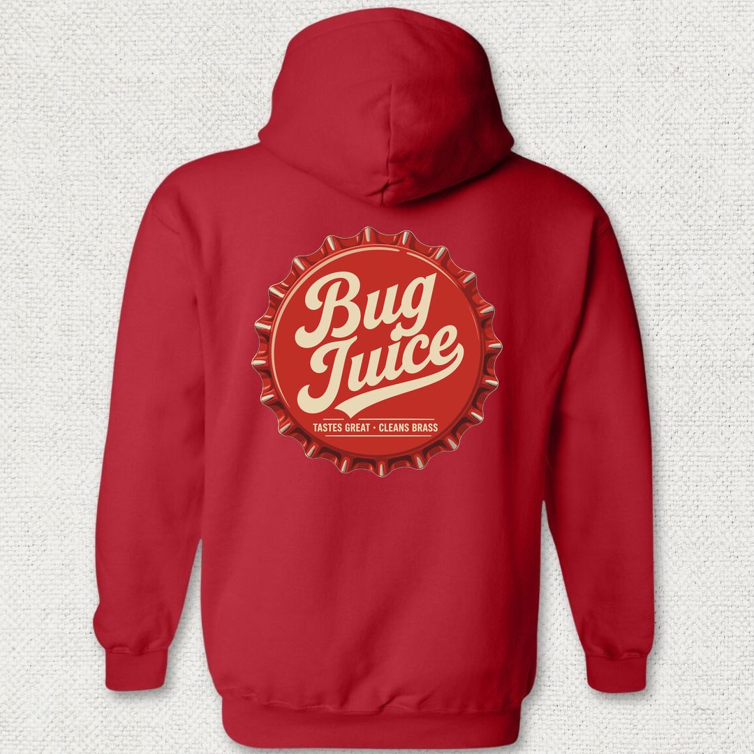 Bug Juice Bottle Cap Hoodie - Red
