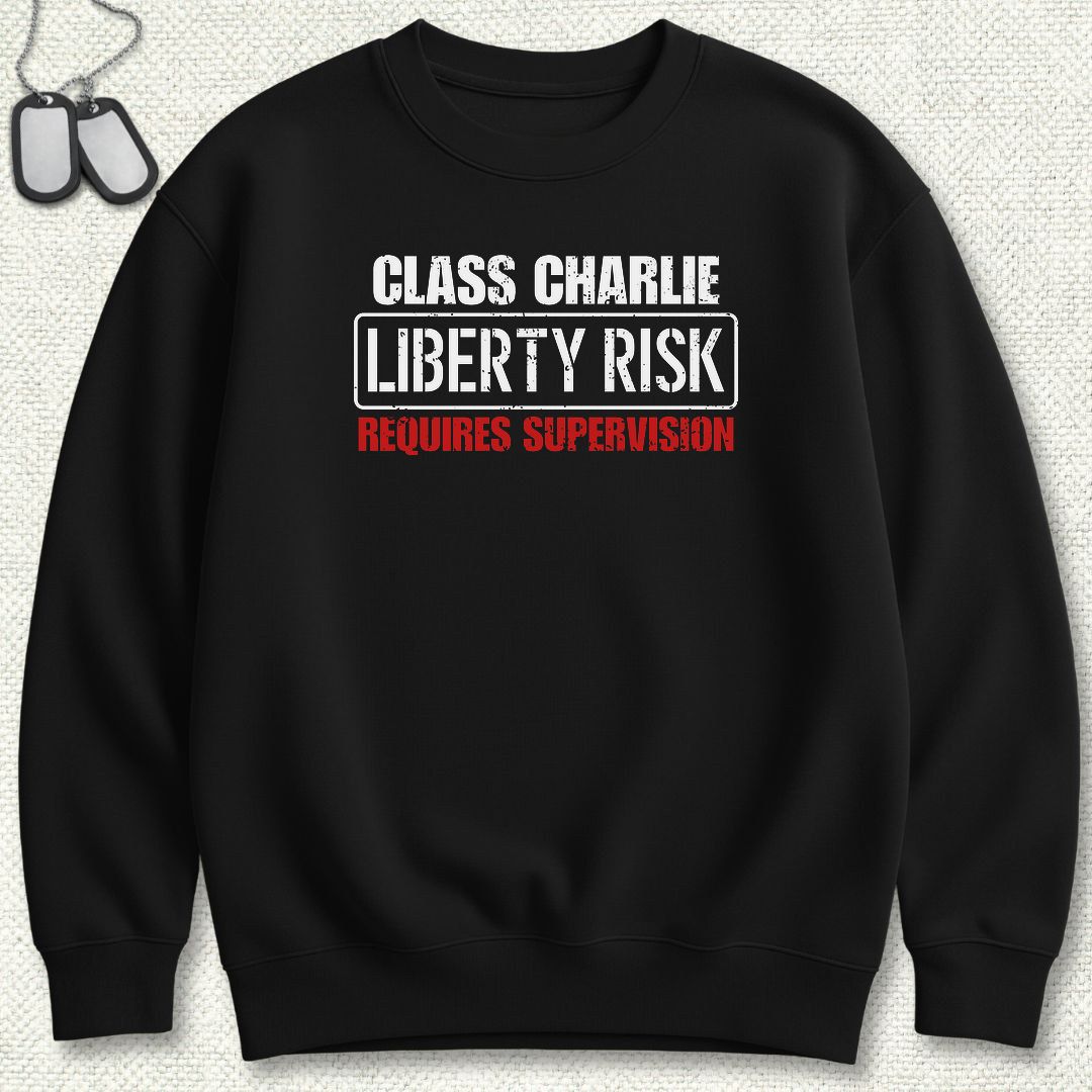 Class Charlie Liberty Risk Sweatshirt - Black