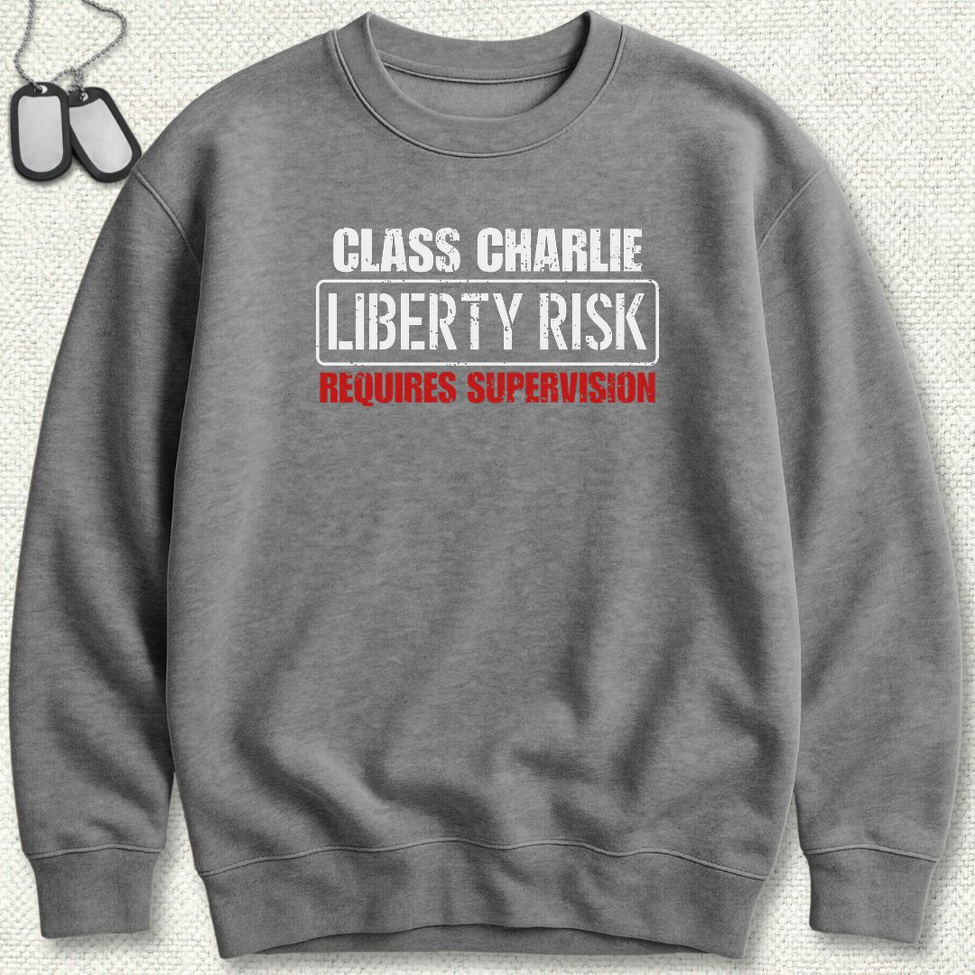 Class Charlie Liberty Risk Sweatshirt - Graphite Heather