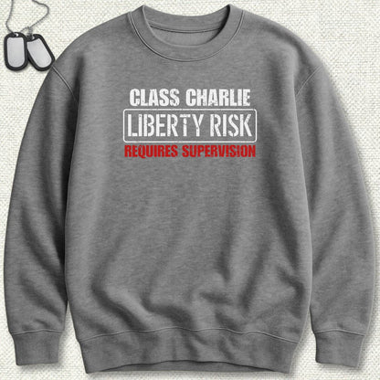 Class Charlie Liberty Risk Sweatshirt - Graphite Heather