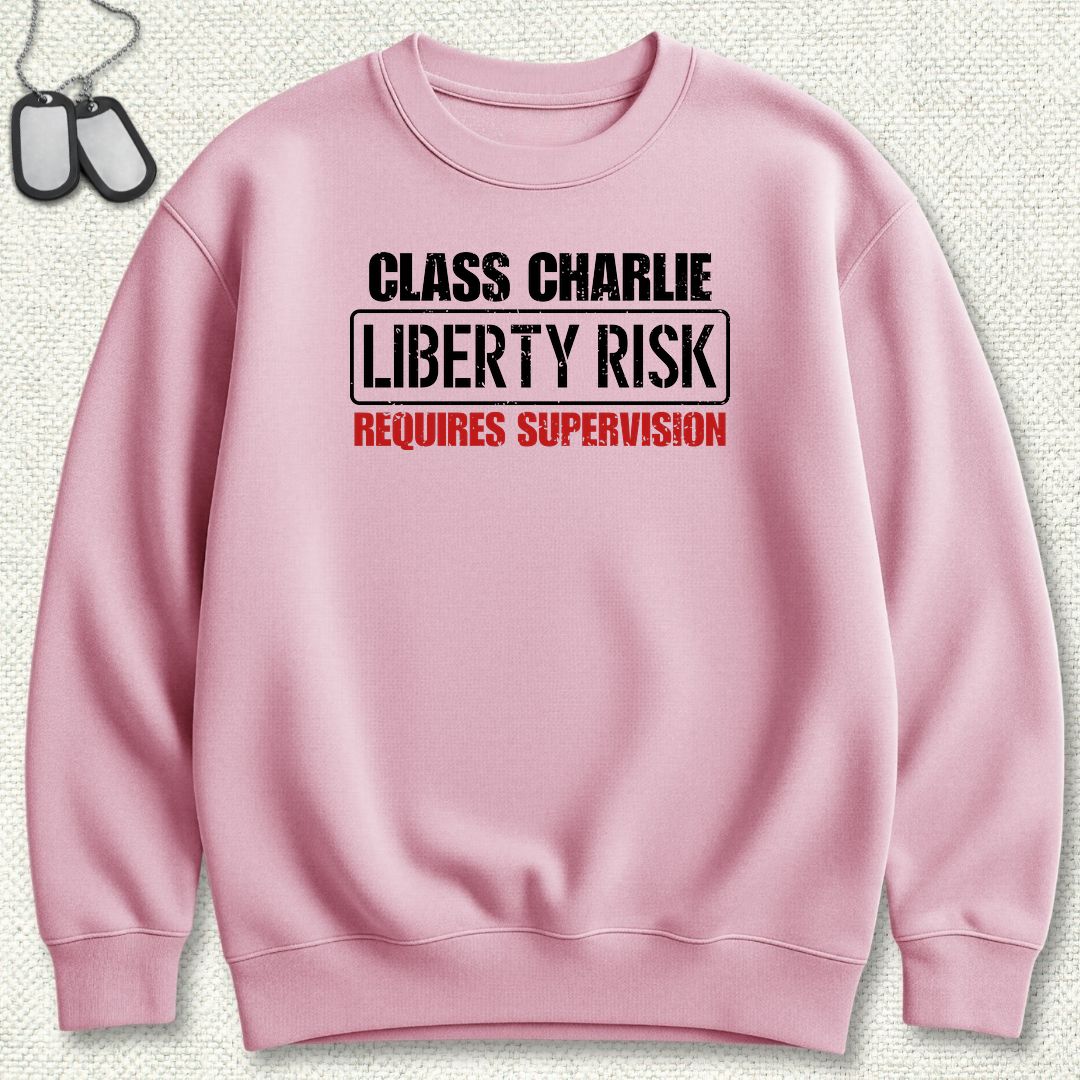 Class Charlie Liberty Risk Sweatshirt - Pink