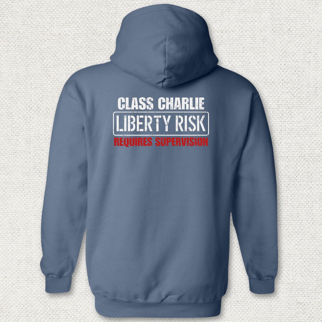 Class Charlie Liberty Risk Hoodie - Heather Navy