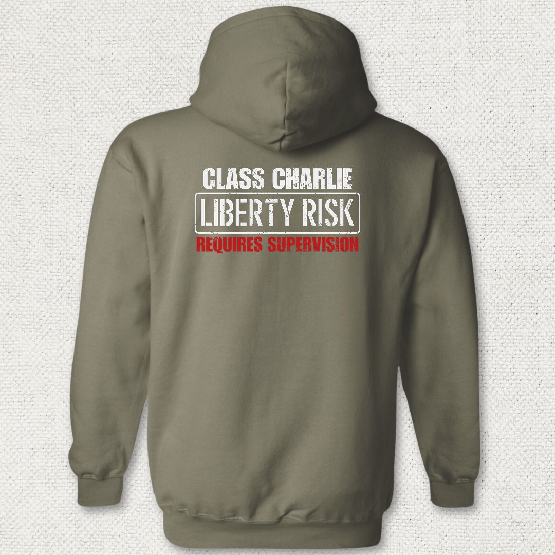 Class Charlie Liberty Risk Hoodie - Military Green