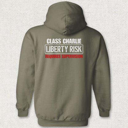 Class Charlie Liberty Risk Hoodie - Military Green