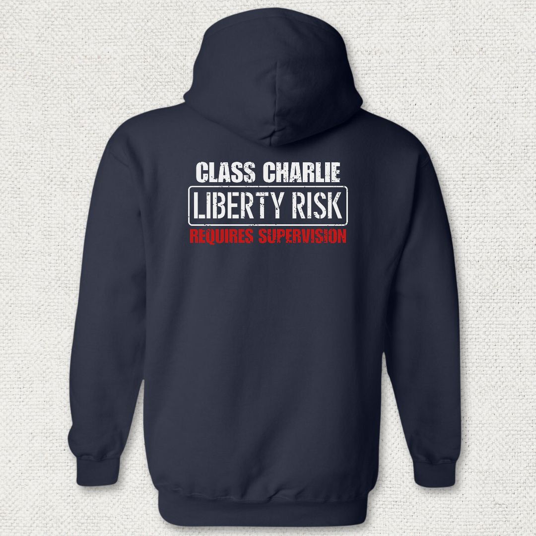 Class Charlie Liberty Risk Hoodie - Navy