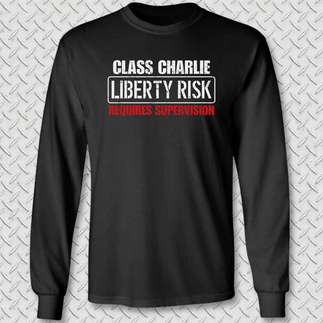 Class Charlie Liberty Risk Long Sleeve Tee - Black