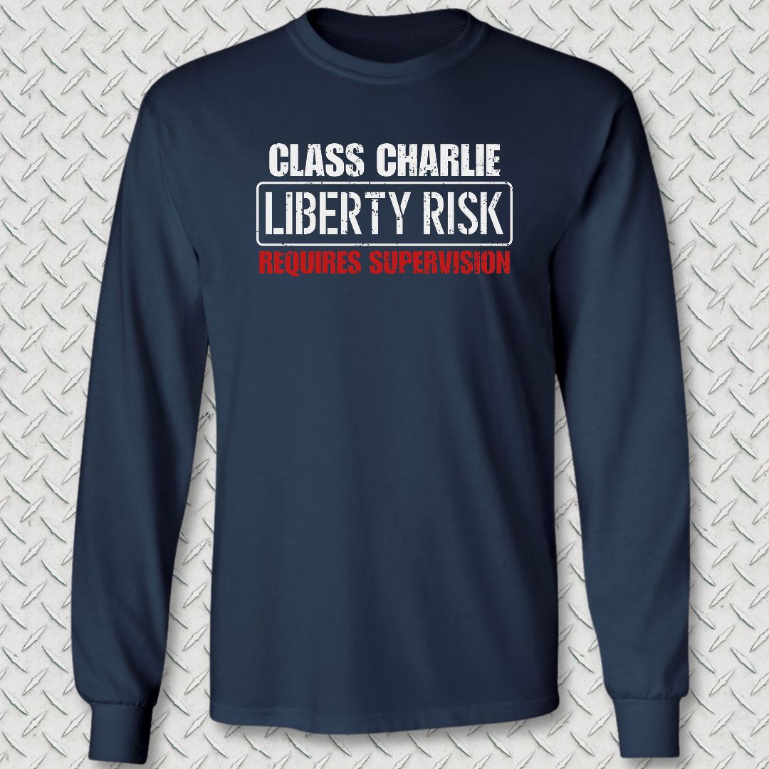 Class Charlie Liberty Risk Long Sleeve Tee - Navy