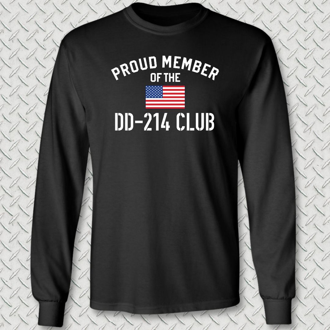 DD-214 Club Long Sleeve Tee - Black