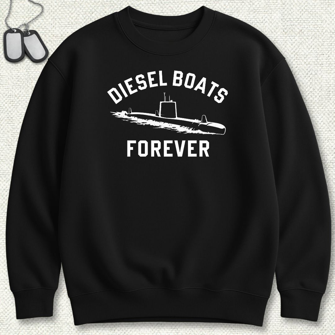 Diesel Boats FOREVER Sweatshirt - Black