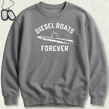 Diesel Boats FOREVER Sweatshirt - Graphite Heather