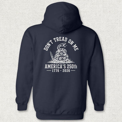Don't Tread On Me - America's 250th Hoodie - Navy