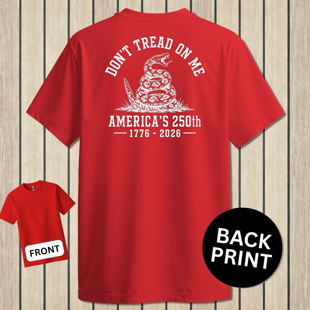 Don't Tread On Me - America's 250th - Red