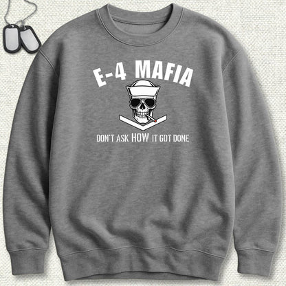 E-4 Mafia Sweatshirt - Graphite Heather