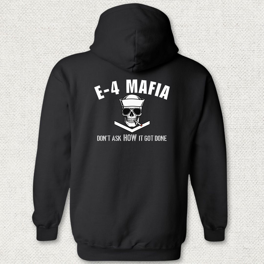 E-4 Mafia Hoodie - Black