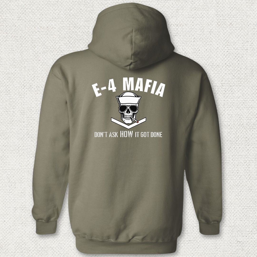 E-4 Mafia Hoodie - Military Green