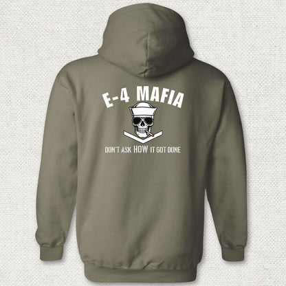 E-4 Mafia Hoodie - Military Green