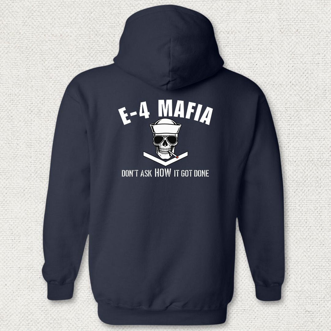 E-4 Mafia Hoodie - Navy