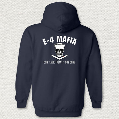 E-4 Mafia Hoodie - Navy