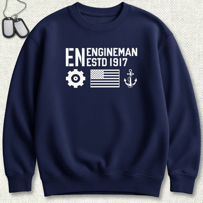 EN - Flag & Anchor Sweatshirt