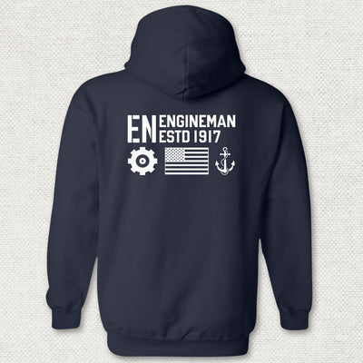 EN - Flag & Anchor Hoodie