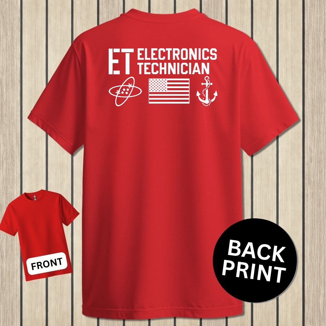 ET - Flag & Anchor - Red
