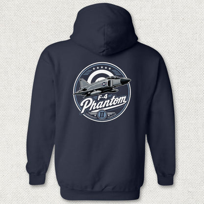 F-4 Phantom - Legendary Fighter Hoodie - Navy