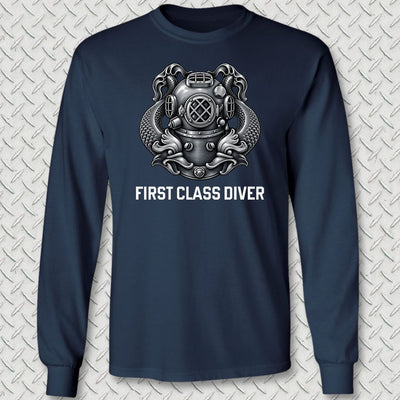First Class Diver Long Sleeve Tee