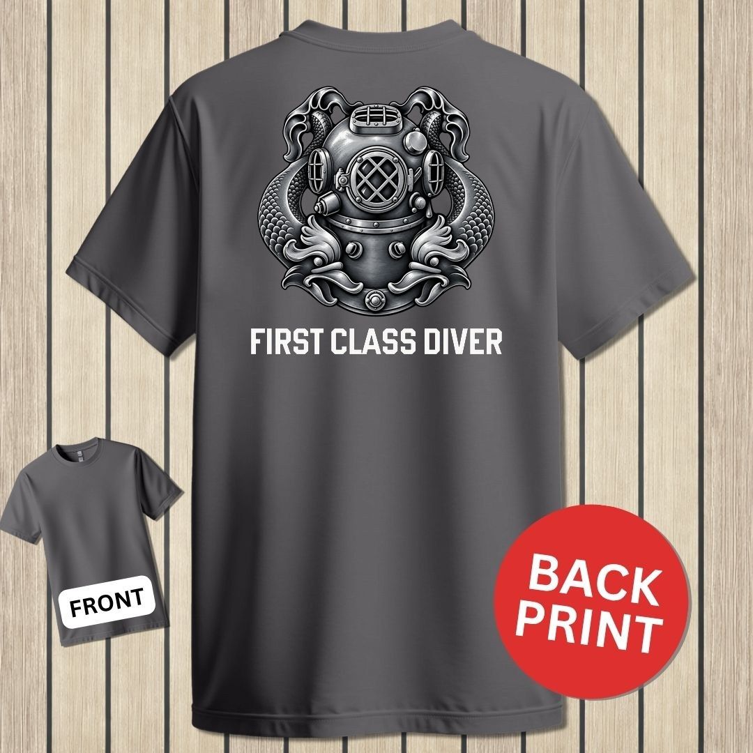 First Class Diver - Charcoal