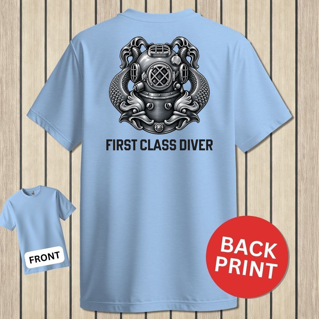 First Class Diver - Light Blue
