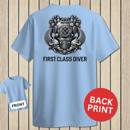 First Class Diver - Light Blue