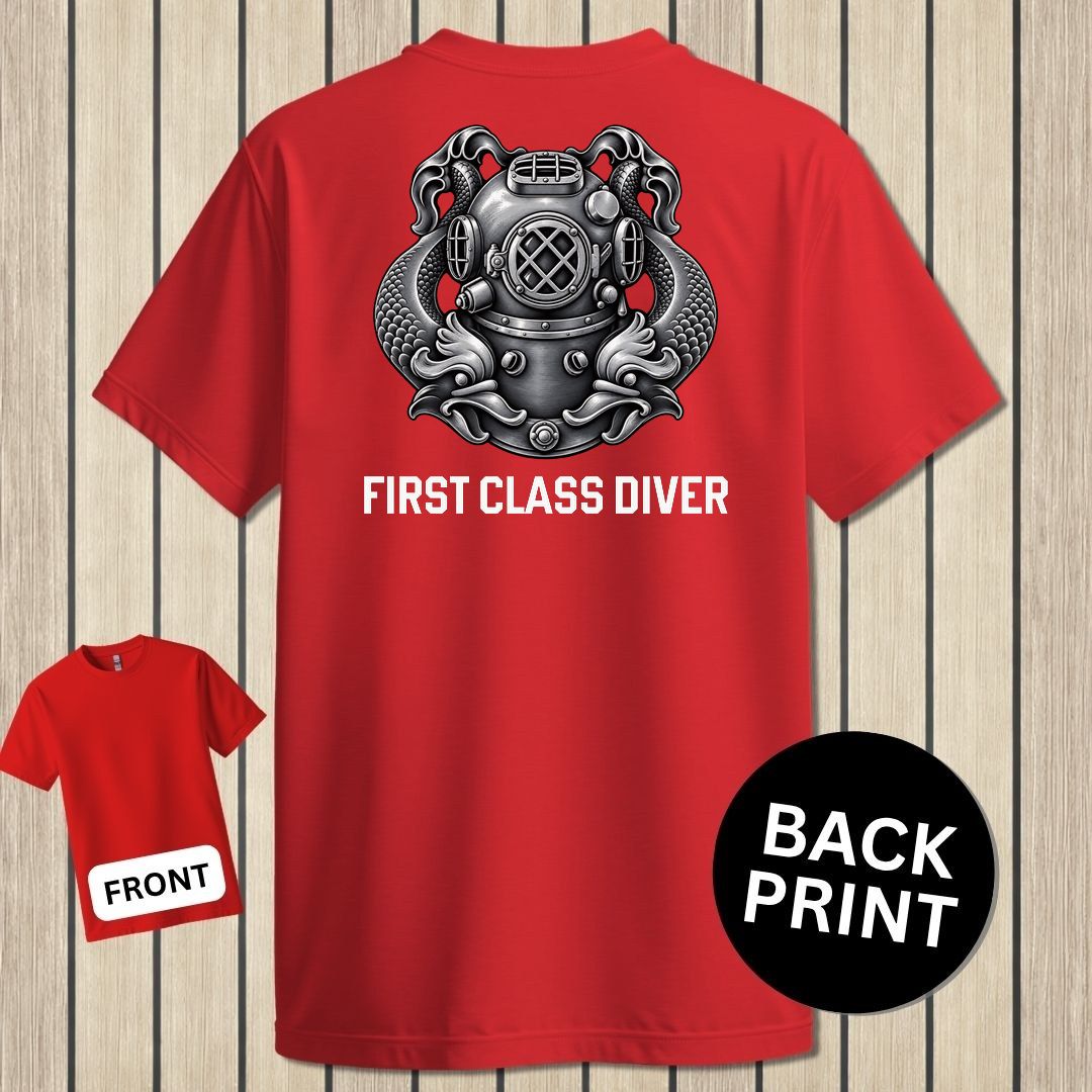 First Class Diver - Red