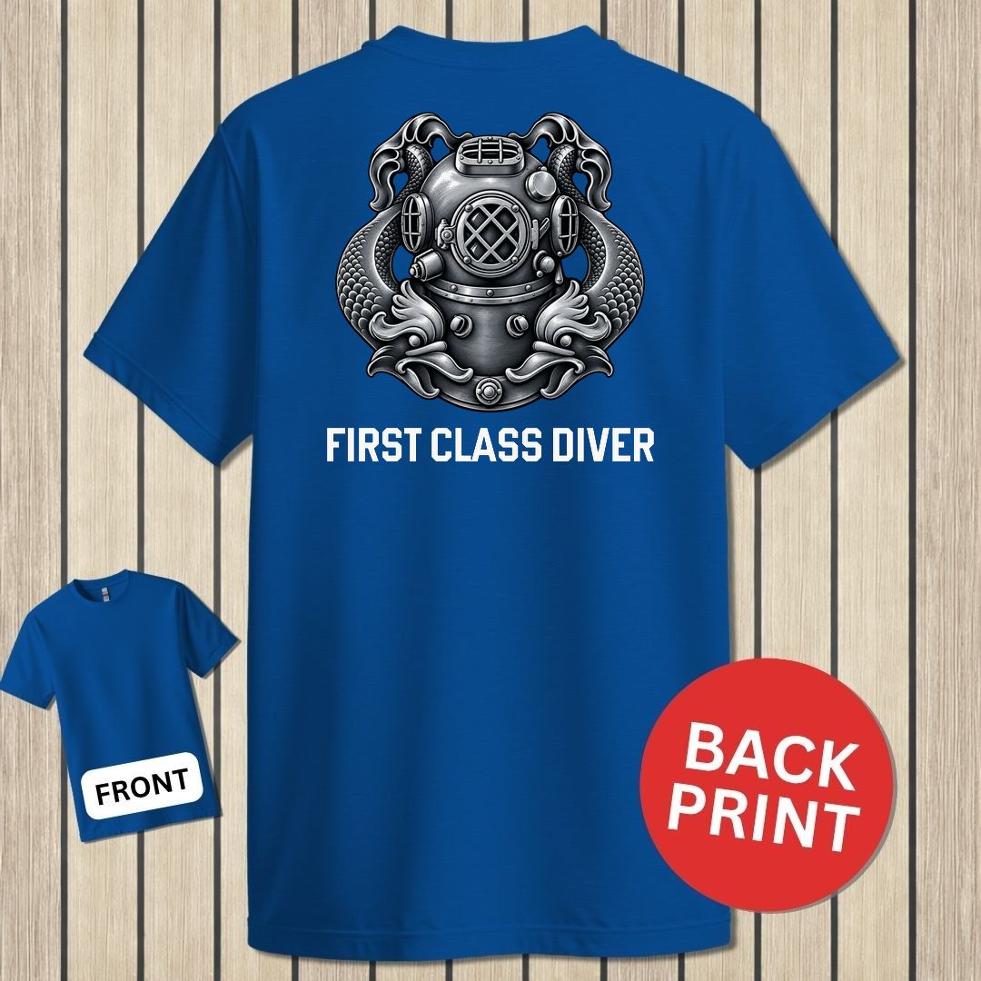 First Class Diver - Royal Blue
