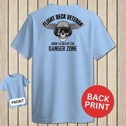 Flight Deck Veteran - Danger Zone - Light Blue