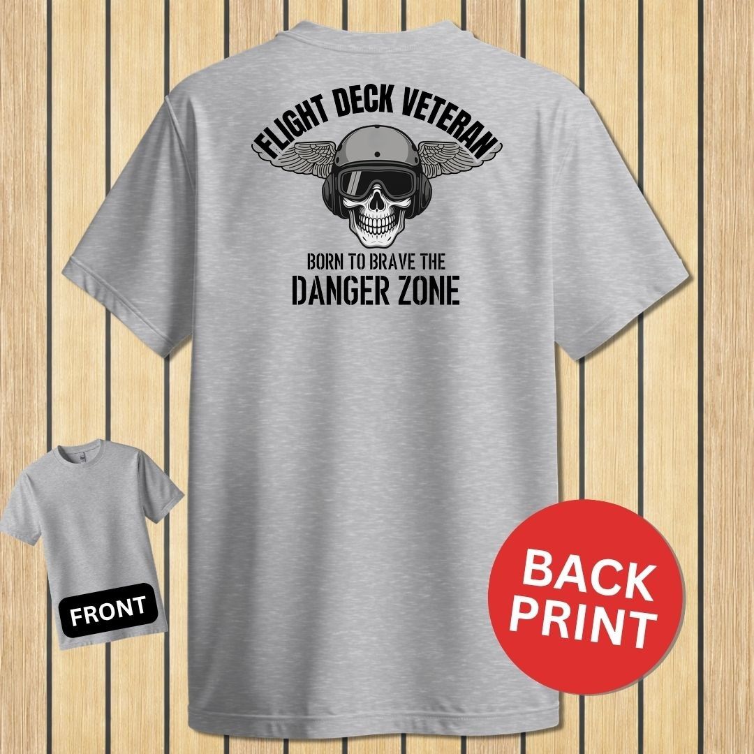 Flight Deck Veteran - Danger Zone - Sport Grey