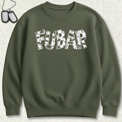 FUBAR'd FUBAR Sweatshirt - Military Green