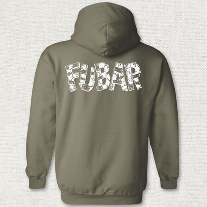 FUBAR'd FUBAR Hoodie - Military Green