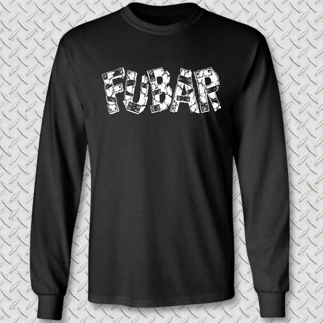 FUBAR'd FUBAR Long Sleeve Tee - Black