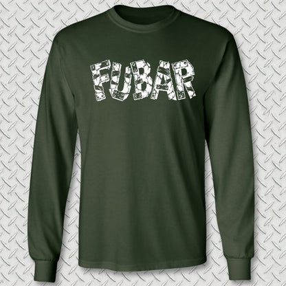 FUBAR'd FUBAR Long Sleeve Tee - Forest Green