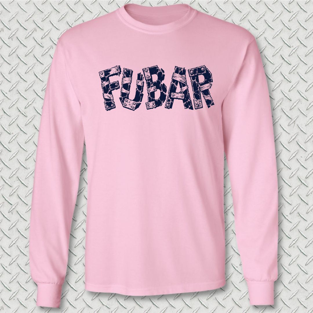 FUBAR'd FUBAR Long Sleeve Tee - Pink