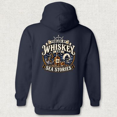 Fueled By Whiskey and Sea Stories Hoodie