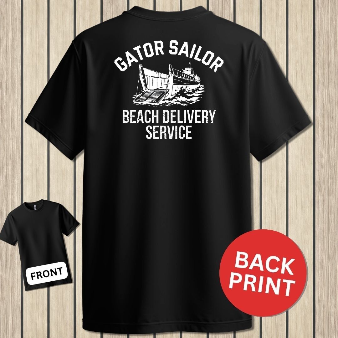 Gator Sailor Beach Delivery Service - Black