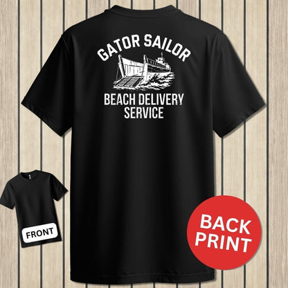 Gator Sailor Beach Delivery Service - Black