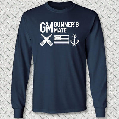 GM - Flag & Anchor Long Sleeve Tee