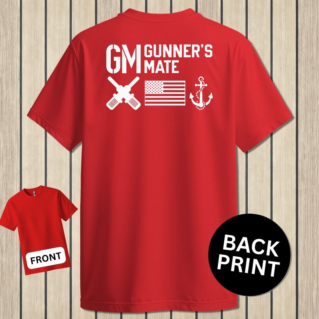 GM - Flag & Anchor - Red